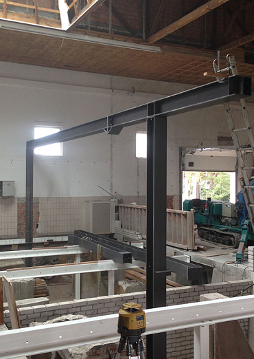 Verbouwing oude Waterpompgebouw