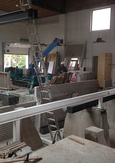 Verbouwing oude Waterpompgebouw