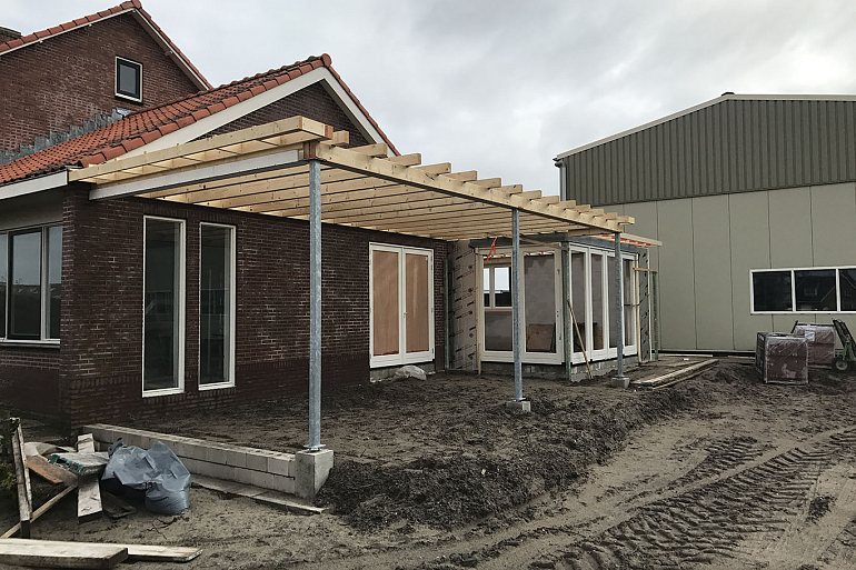 Verbouw-aanbouw woning 