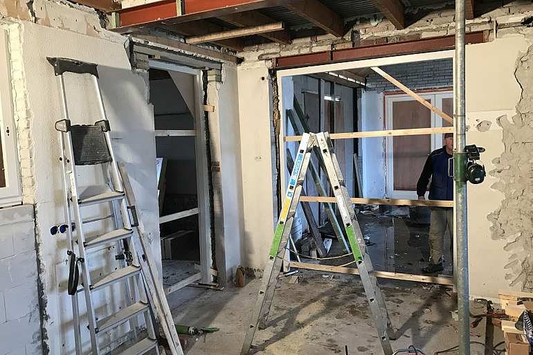Verbouw-aanbouw woning 