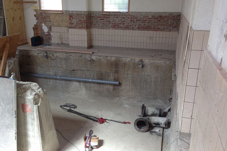 Verbouwing oude Waterpompgebouw