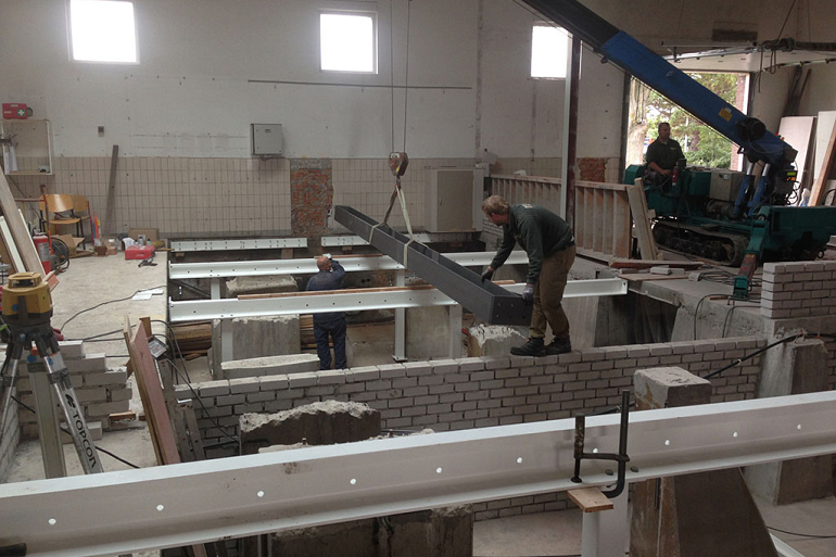 Verbouwing oude Waterpompgebouw