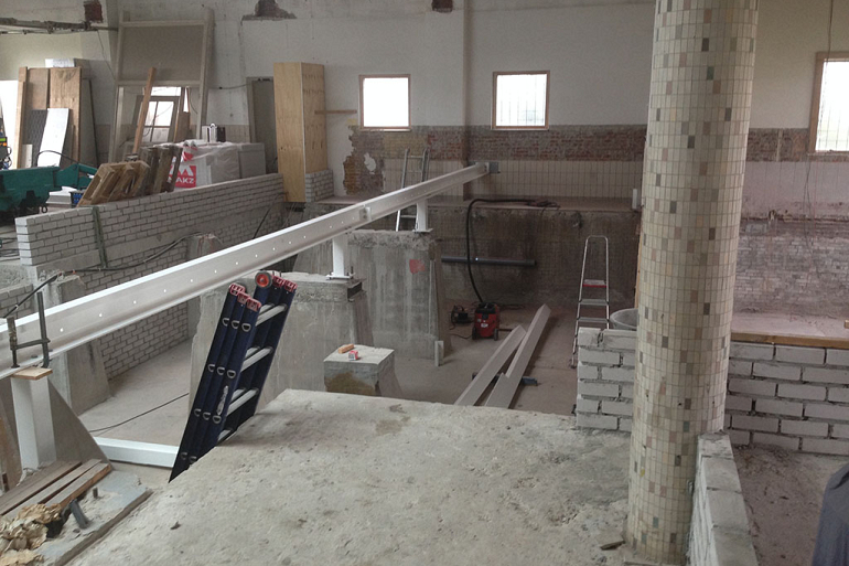 Verbouwing oude Waterpompgebouw