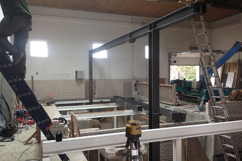 Verbouwing oude Waterpompgebouw