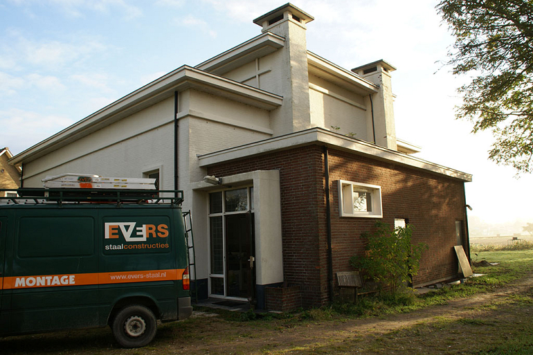 Verbouwing oude Waterpompgebouw