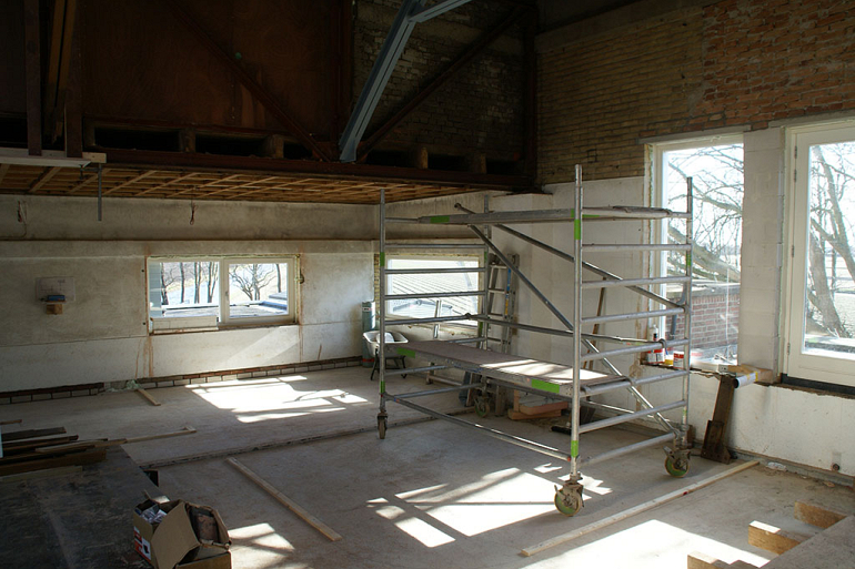 Verbouwing oude Waterpompgebouw