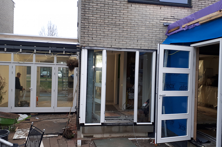 Aanbouw woning