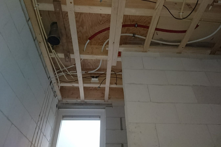 Aanbouw slaapkamer en badkamer begane grond